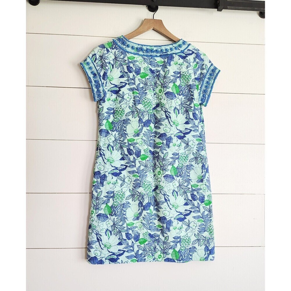 Vineyard Vines Shift Dress Size 0 Preppy Coastal Summer Classic - Picture 6 of 12